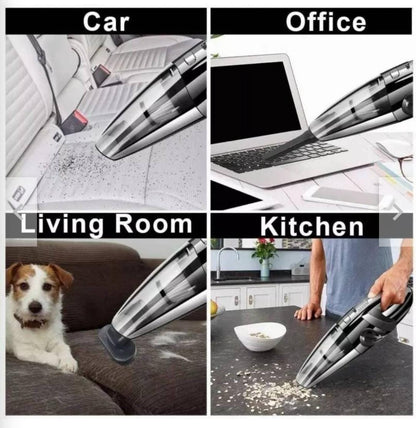 CleanJet Pro™ – Aspiradora Portátil Inalámbrica 2 en 1 (Auto y Hogar)