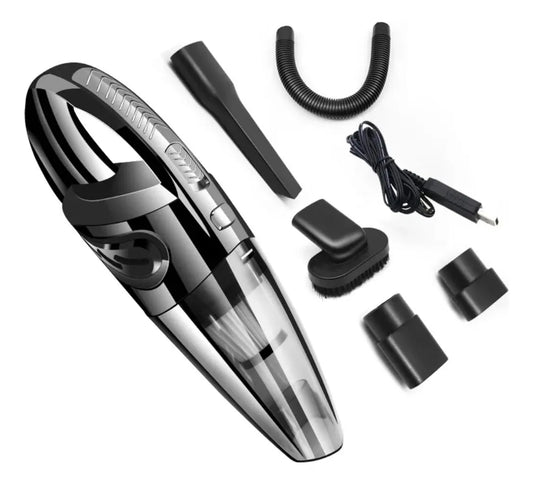 CleanJet Pro™ – Aspiradora Portátil Inalámbrica 2 en 1 (Auto y Hogar)